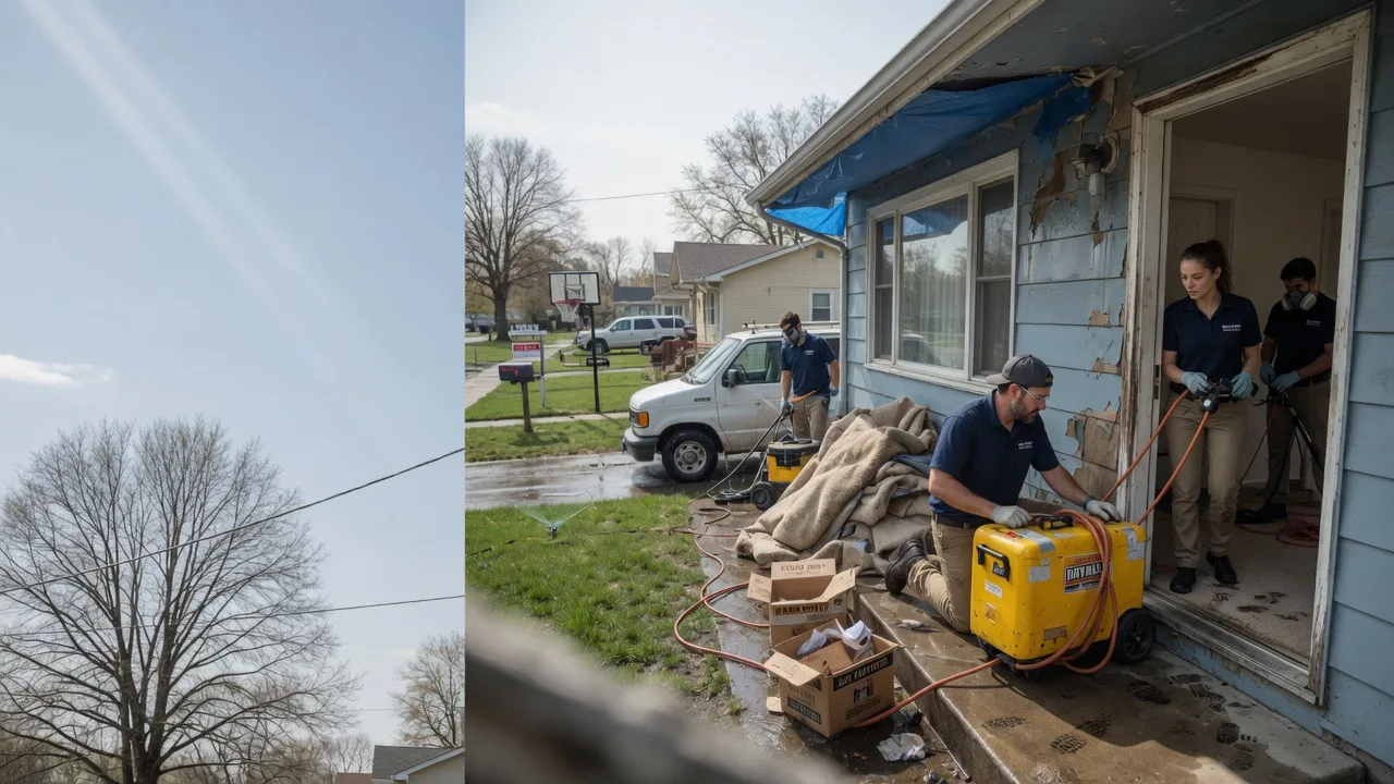 Basement Flood Cleanup in Jacobsburg, OH near me